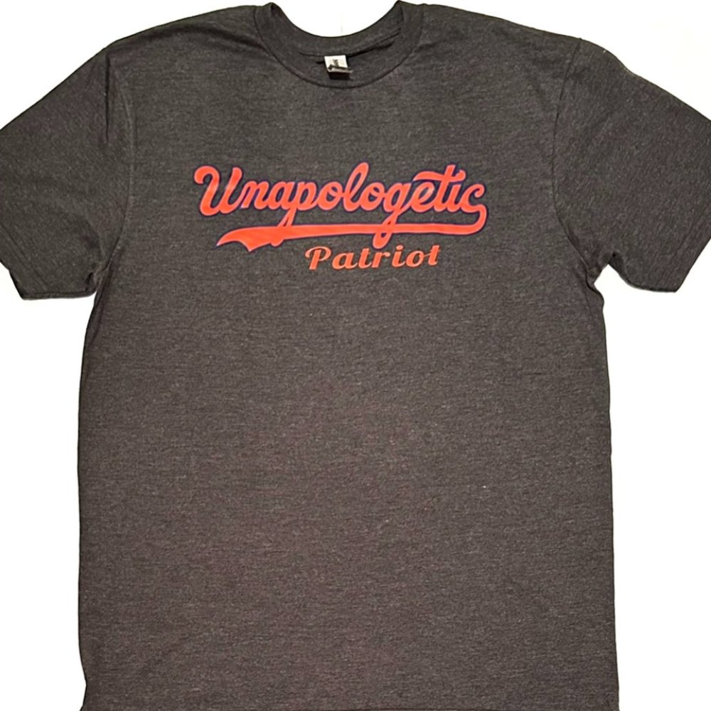 Unapologetic Patriot - Baseball Jersey Design - Men's T-Shirt We The People MAGA